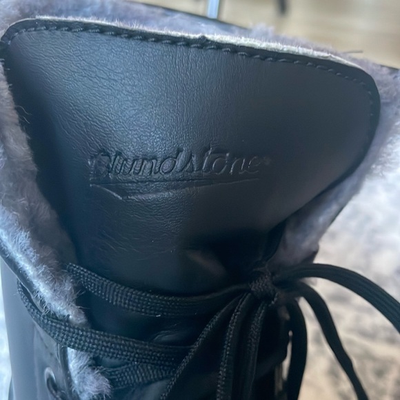 Blundstone Men’s Waterproof Winter Lace-Up Black Boot Size 9.5 - Picture 5 of 16